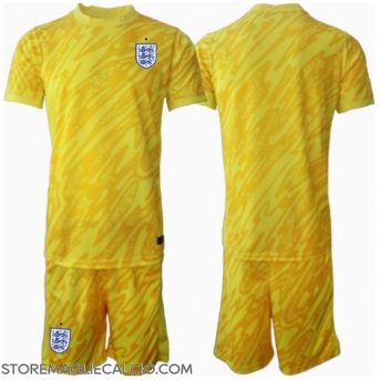 Inghilterra Portiere Maglia Gara Trasferta Repliche Europei 2024 Bambino